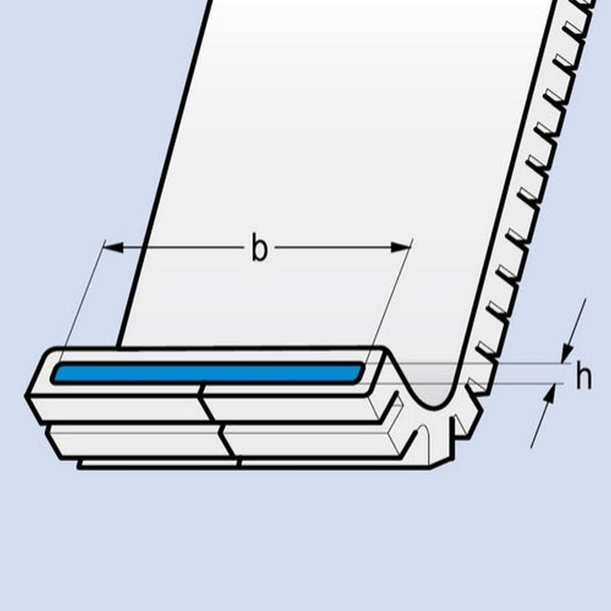 PU - polyuretanový ochranný návlek POLYTEX - FLEXOCLIP, dělený - PFEIFER