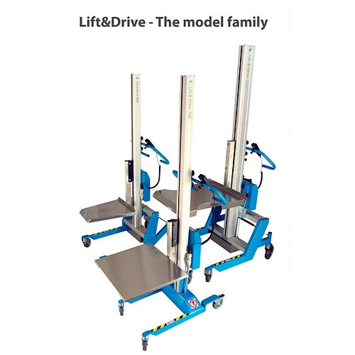 Lift and Drive model E - ekonomická řada vozíků firmy PRONOMIC