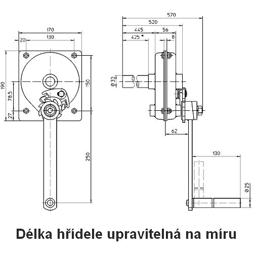 Univerzální převodovka HAACON 242.0,5