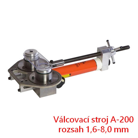 Válcovací stroj A-200 WIRETEKNIK, rozsah 1,6-8,0 mm